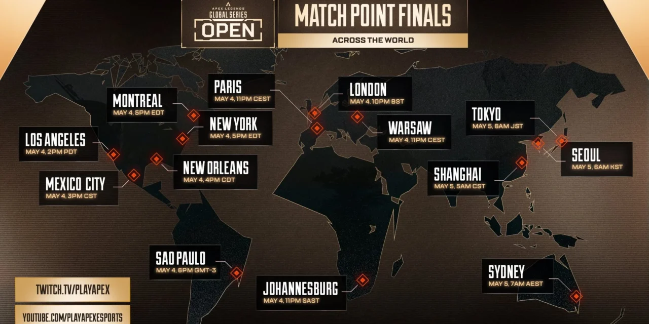 ALGS Open Match Point Finals Begin Today — Global Start Times and How to Watch