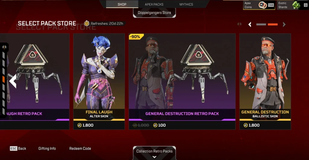 Apex Legends Store Update – July 15: Haute Shot Milestone Event, Retro Skins - Shop - ALegends Apex Legends Store Update – July 15: Haute Shot Milestone Event, Retro Skins - Shop - ALegends